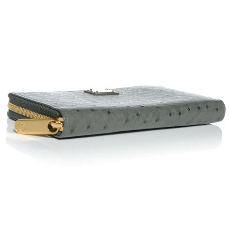 louis vuitton ostrich wallet